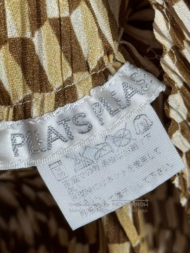 Issey Miyake Issey Miyake Vintage Mosaic Patterned Ginger Yellow Asymme Size XL / US 12-14 / IT 48-50 - 3 Thumbnail