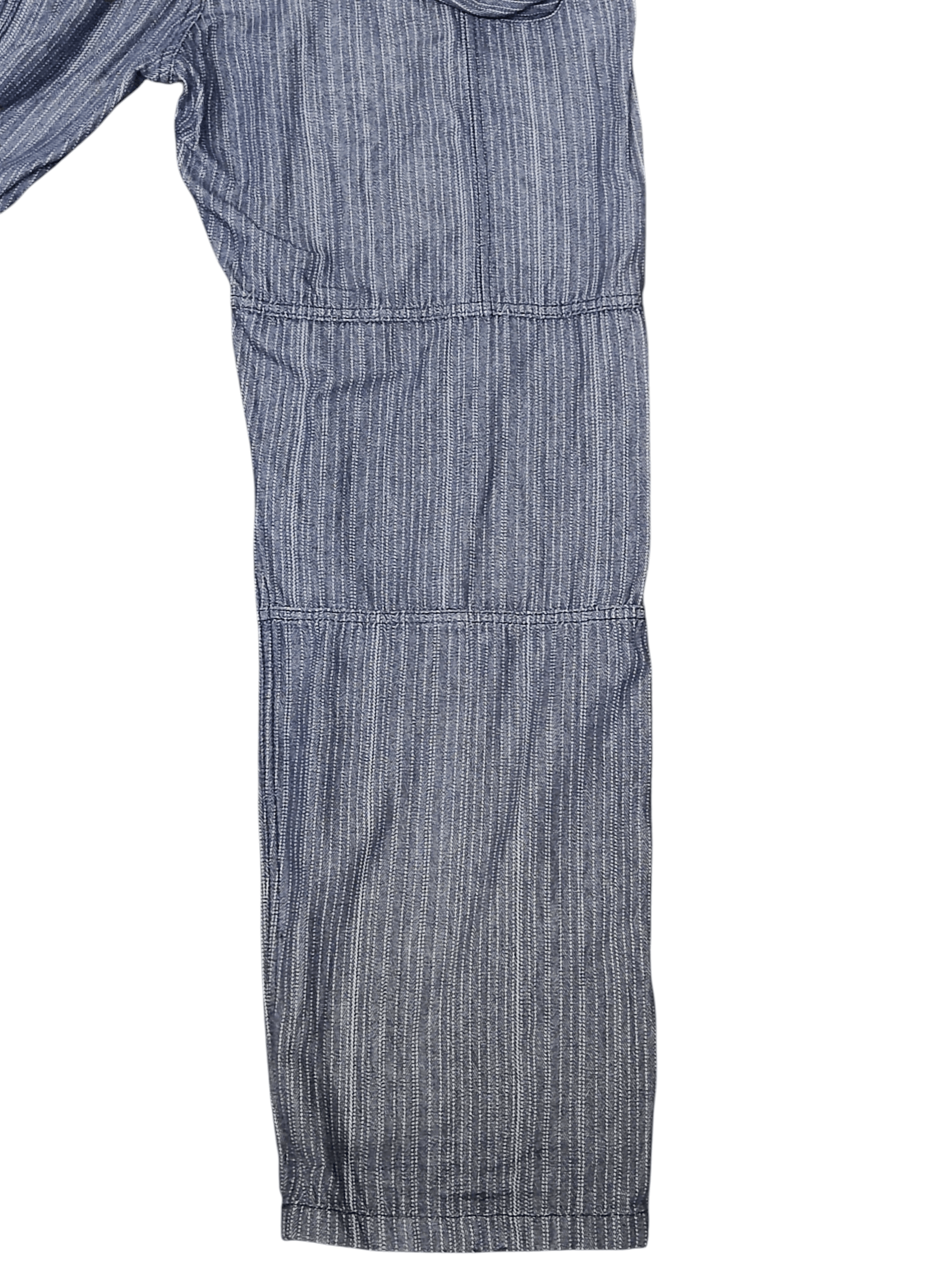 PPFM Vintage Rare PPFM Japanese Overall Denim Indigo Stripe Size US 34 / EU 50 - 18 Thumbnail