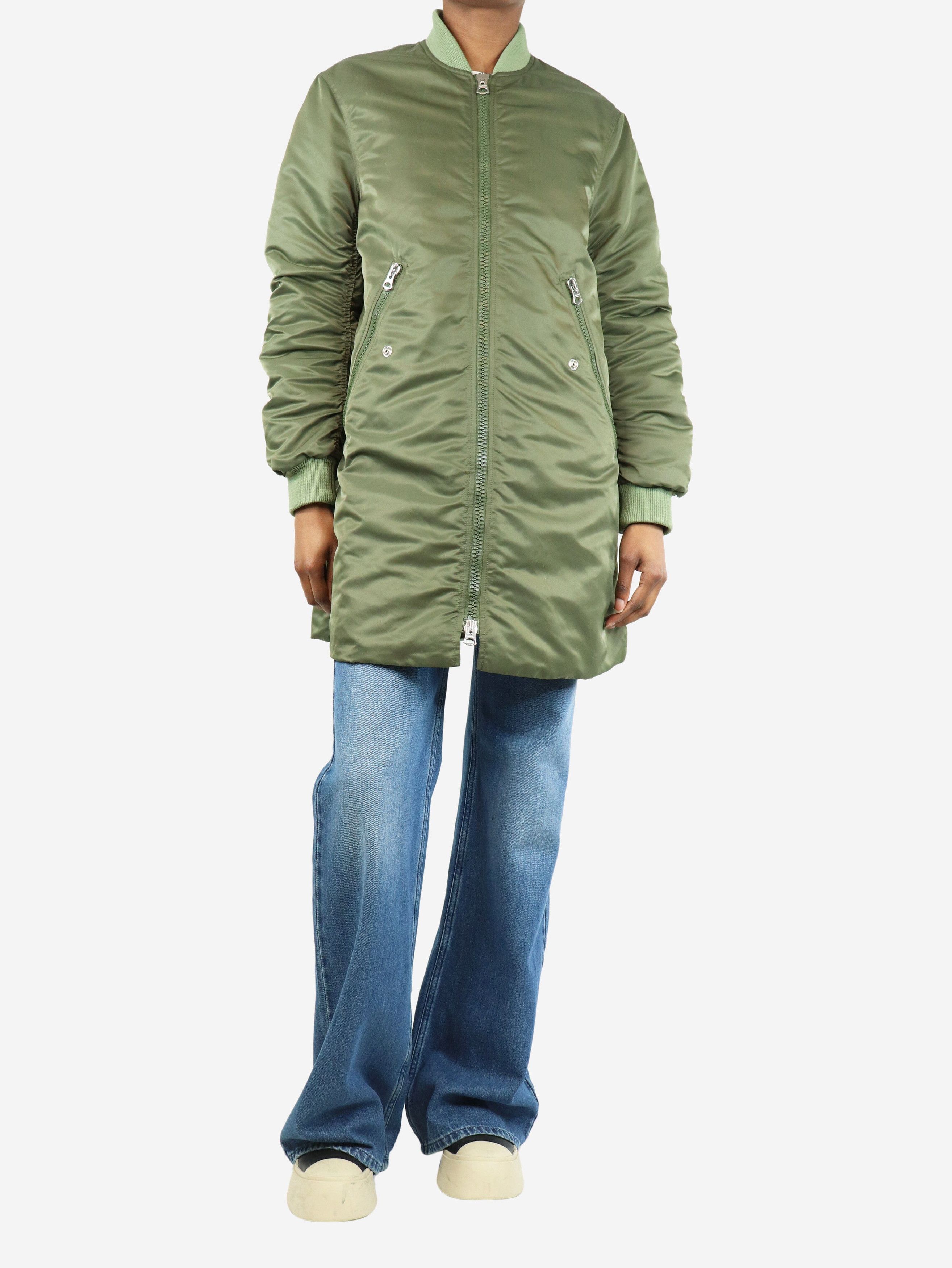 Acne Studios Khaki green Coos paw17 bomber jacket - UK 4 Size XS / US 0-2 / IT 36-38 - 1 Thumbnail