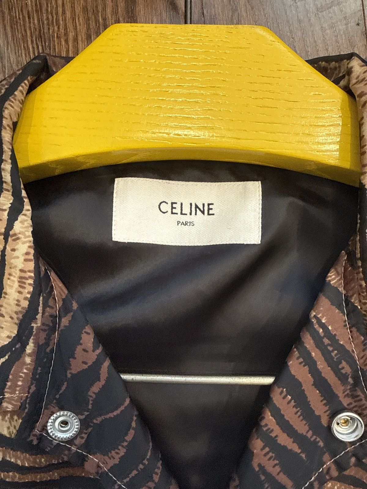 Celine Celine animal print coach jacket Size US XL / EU 56 / 4 - 3 Thumbnail