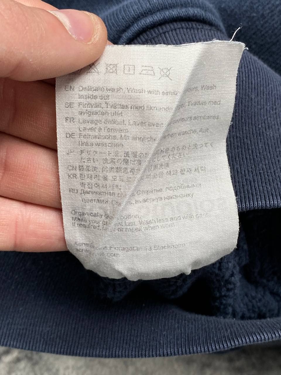 Acne Studios Acne Studios Fillmore Face Fleece Crew Sweatshirt Men Size US L / EU 52-54 / 3 - 12 Thumbnail