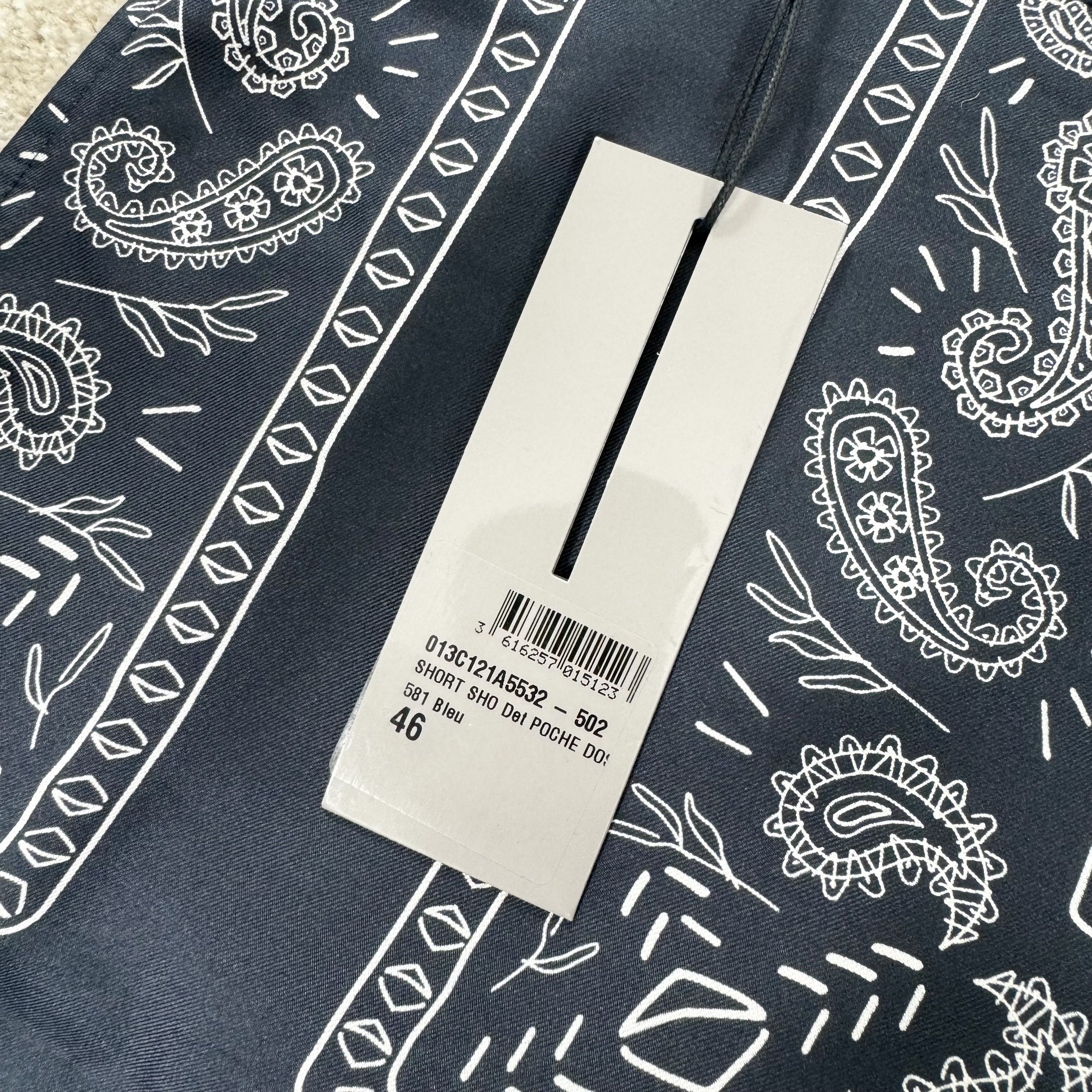 Dior Dior x Cactus Jack Bermuda Bandana Shorts In Blue RRP £1445 Size US 30 / EU 46 - 4 Thumbnail