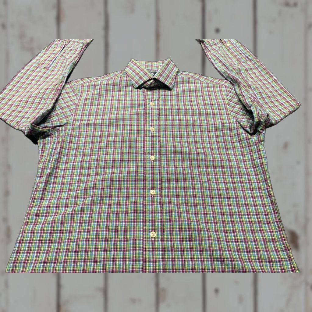Polo Ralph Lauren Polo Ralph Lauren Regent Custom Fit 15 - Medium M Plaid Size US L / EU 52-54 / 3 - 1 Thumbnail