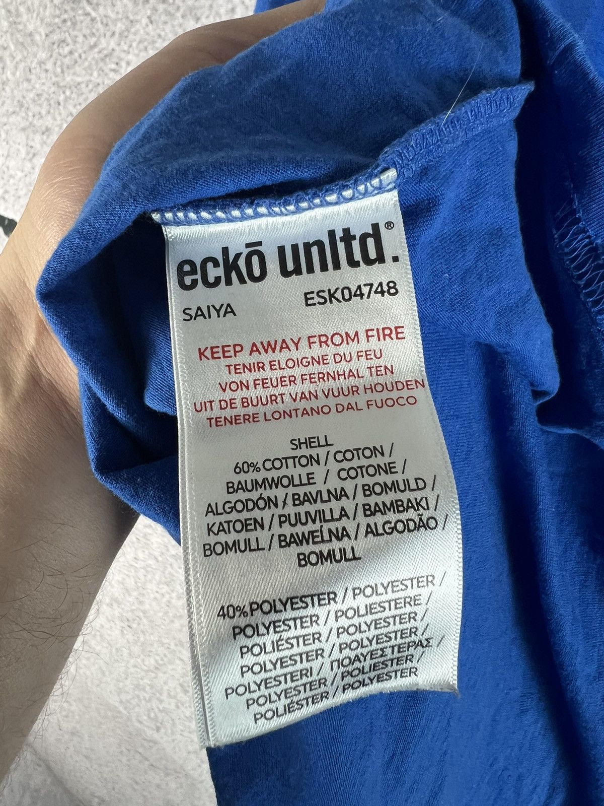 Ecko Unltd. Vintage Echo unlimited tshirt spell out y2k affliction style Size US XXL / EU 58 / 5 - 4 Thumbnail