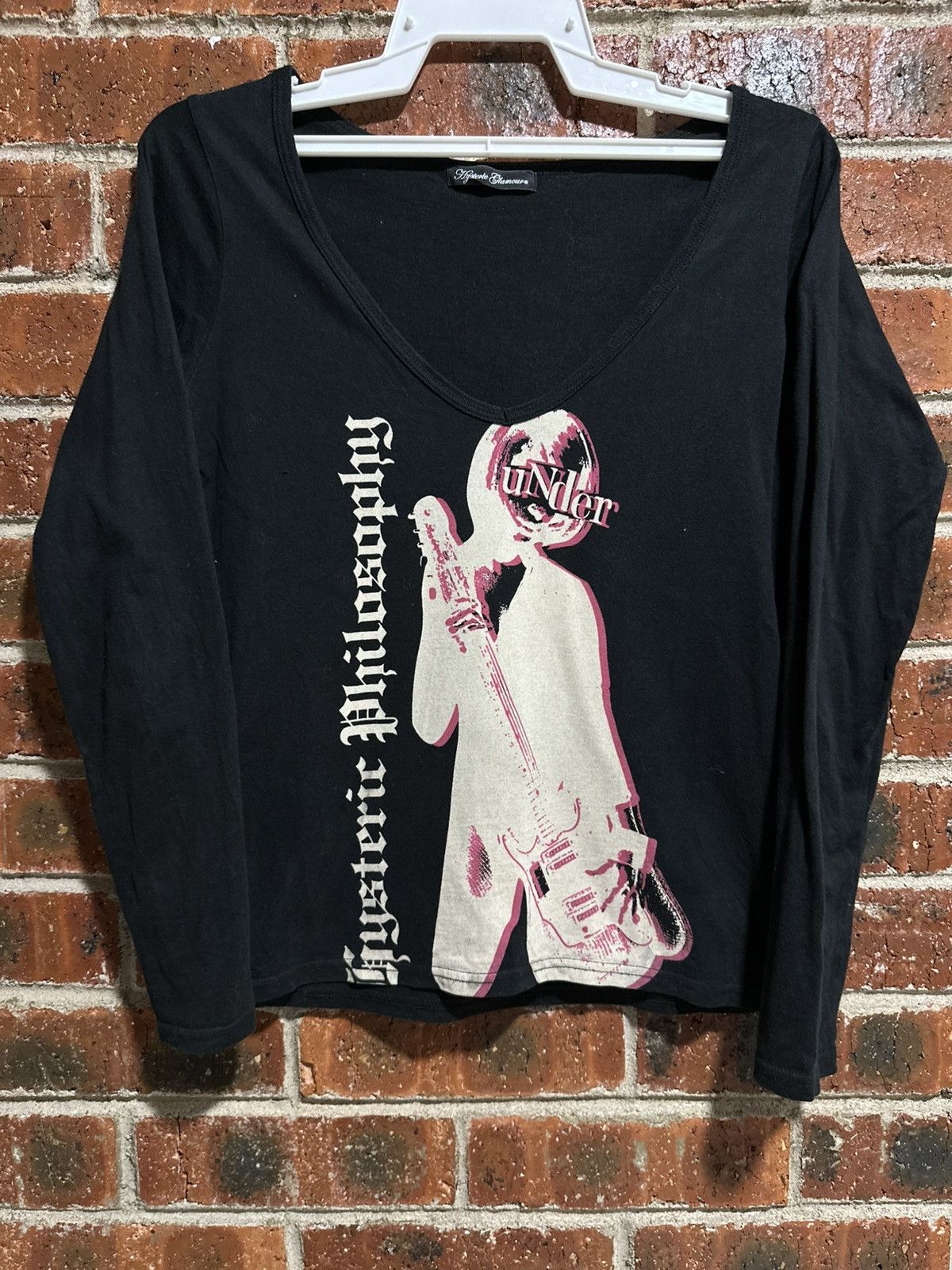 Hysteric Glamour Vintage Hysteric Glamour Long Sleeve Tee Size XS / US 0-2 / IT 36-38 - 1 Thumbnail