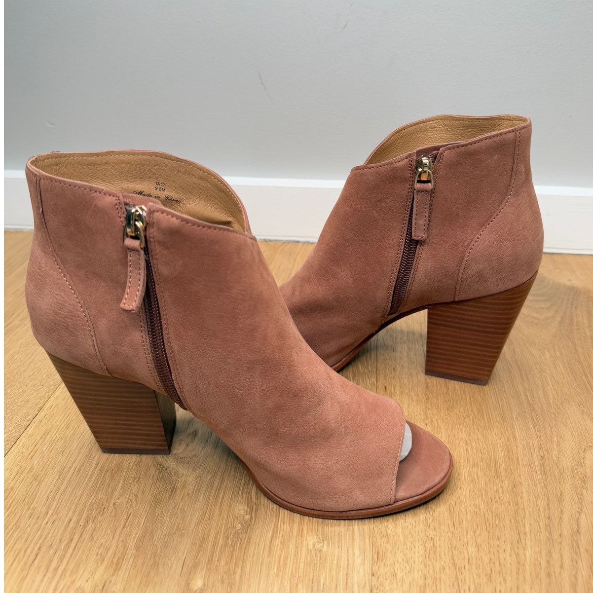Joie NEW Joie Diya Open Toe High Heel Zippered Leather Bootie Size US 9.5 / IT 39.5 - 8 Thumbnail