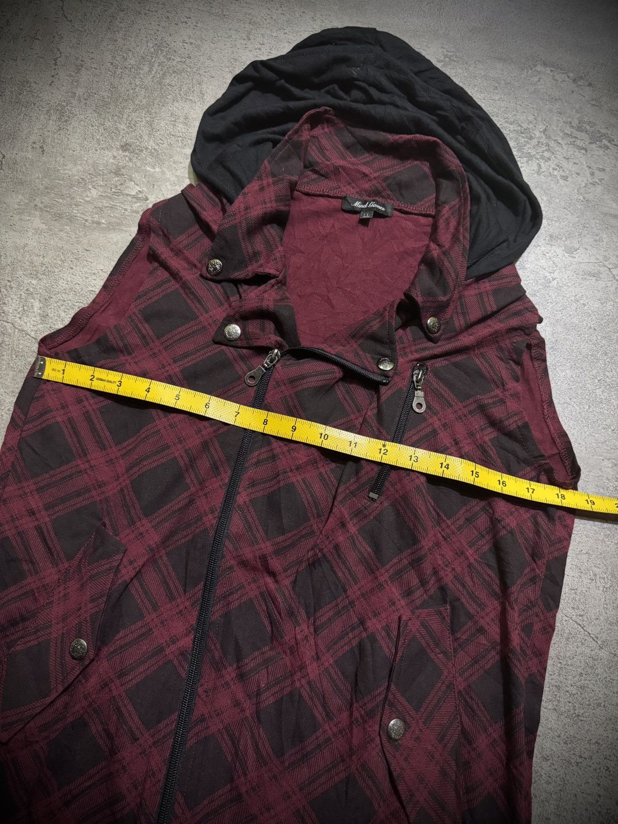 Hysteric Glamour Y2k Mind Games Ifsixwasnine Vest Hooded Size US L / EU 52-54 / 3 - 8 Thumbnail