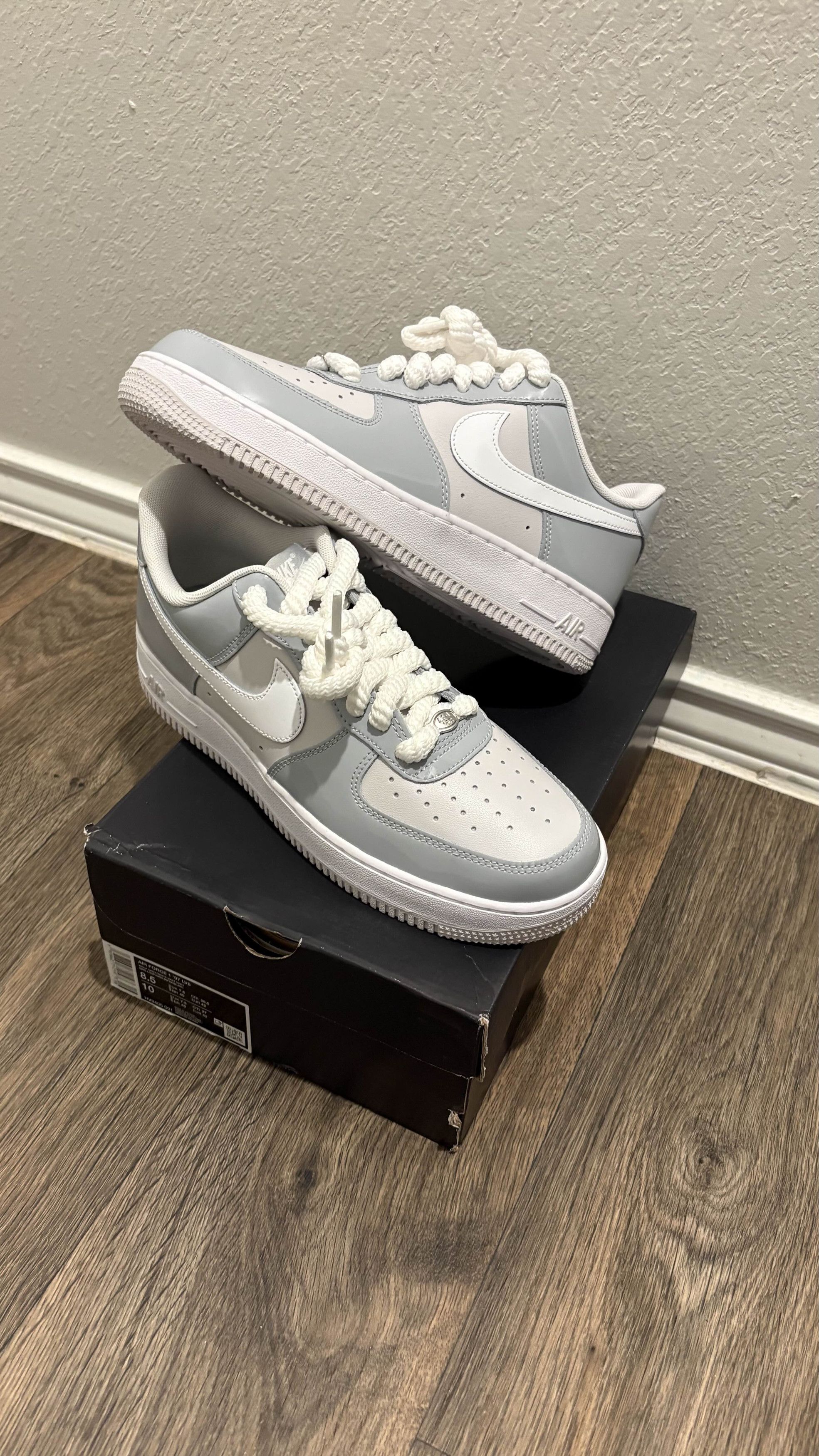 Nike Air Force 1 '07 LV8 "Wolf Grey" /Sz 8.5 Size US 8.5 / EU 41-42 - 1 Thumbnail
