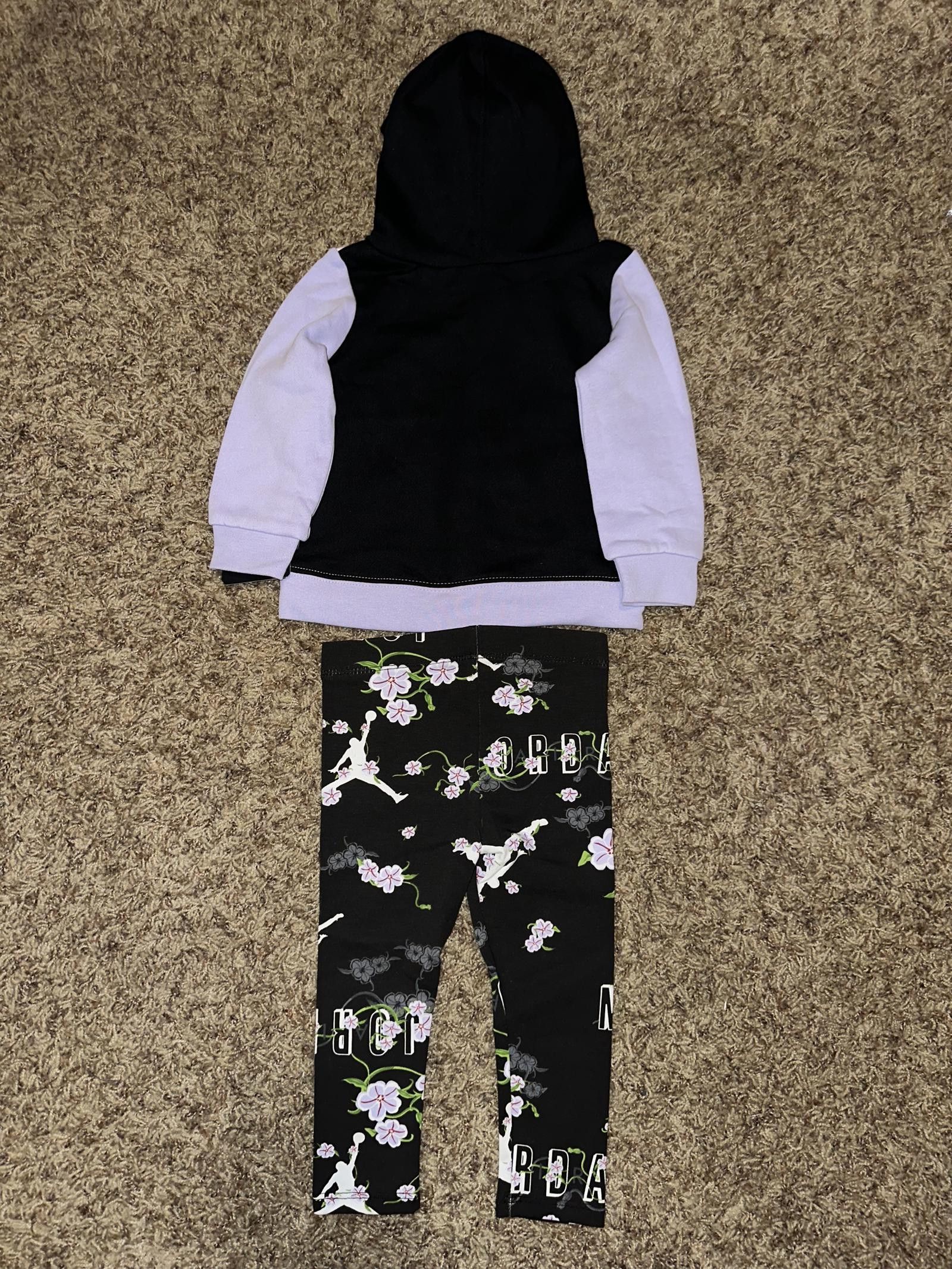 Jordan Infant (Girl’s) Air Garden Pullover Hoodie And Leggings Set