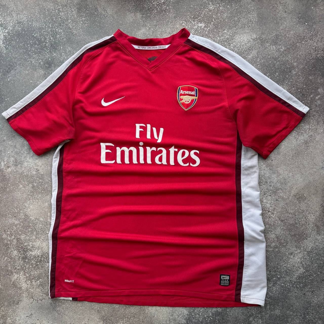 Nike × Vintage FC Arsenal 2007/2008 Nike Vintage Soccer Jersey Size US XL / EU 56 / 4 - 1 Thumbnail