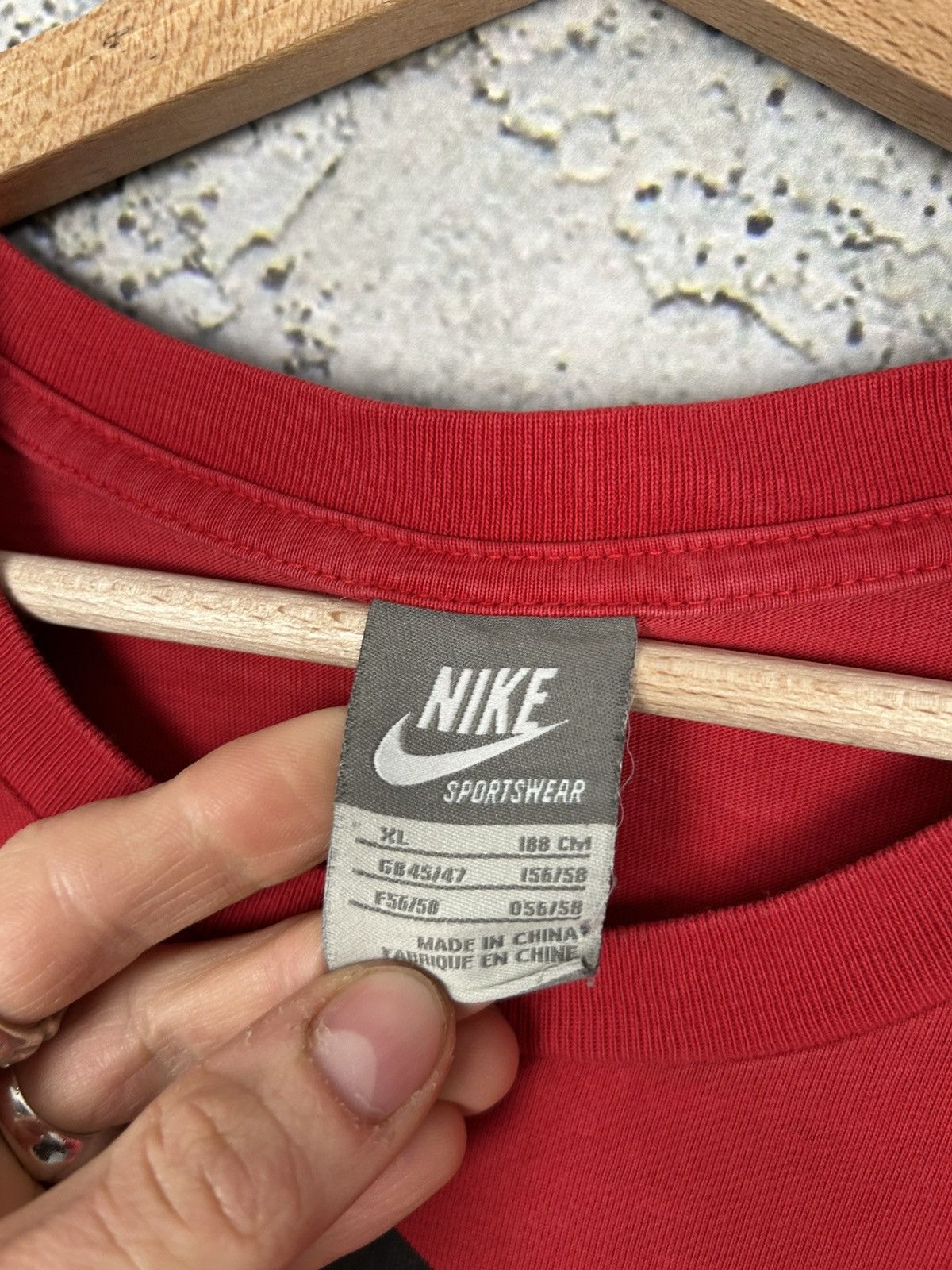 Nike Vintage Nike Air Y2K NBA Champion Dynasty Basketball Rare Size US XL / EU 56 / 4 - 8 Thumbnail