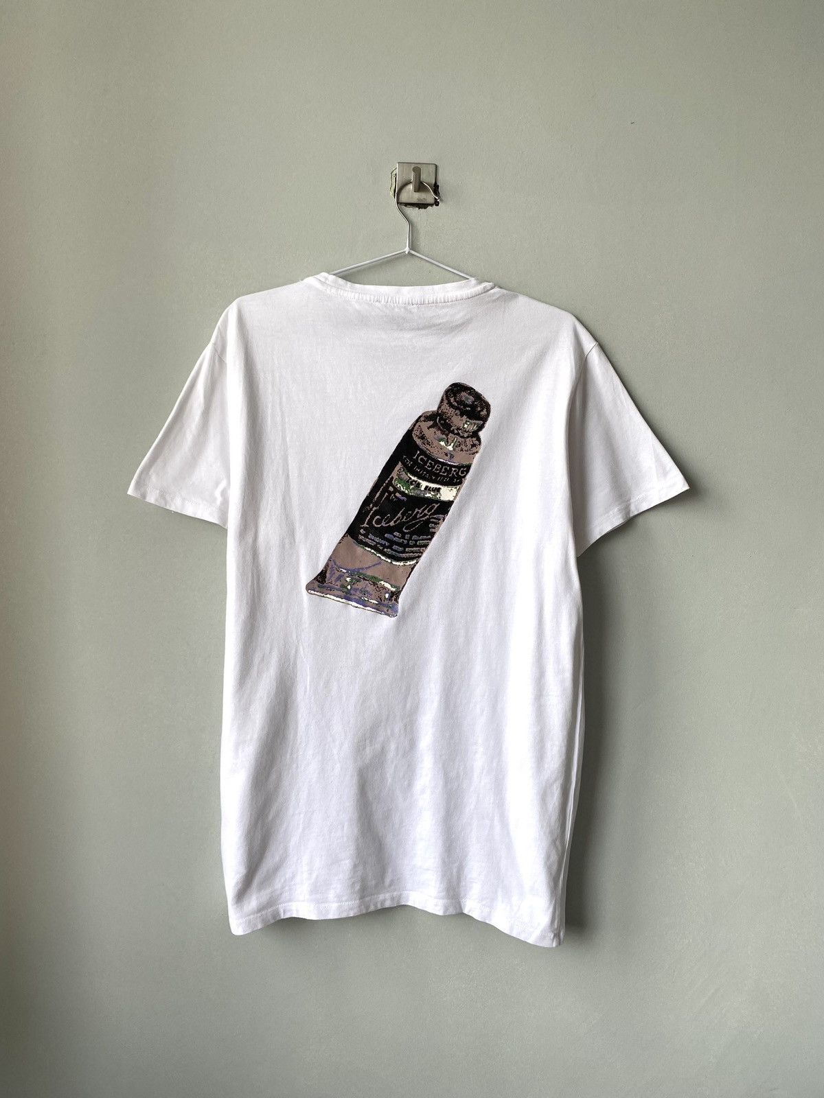 Iceberg Iceberg Big Print T Shirt Luxury Tee Size US XXL / EU 58 / 5 - 1 Thumbnail