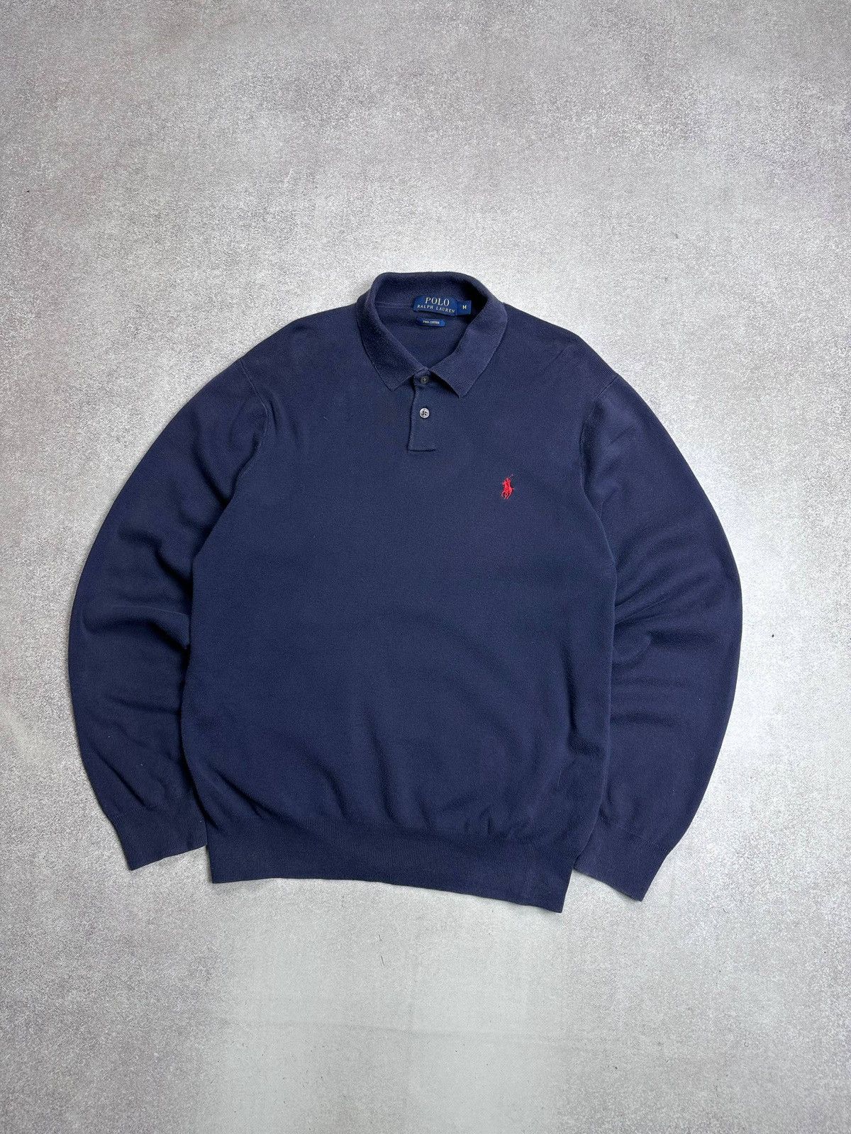 Polo Ralph Lauren Vintage Polo Ralph Lauren RRL Rugby Shirt Rare M Size US M / EU 48-50 / 2 - 2 Thumbnail