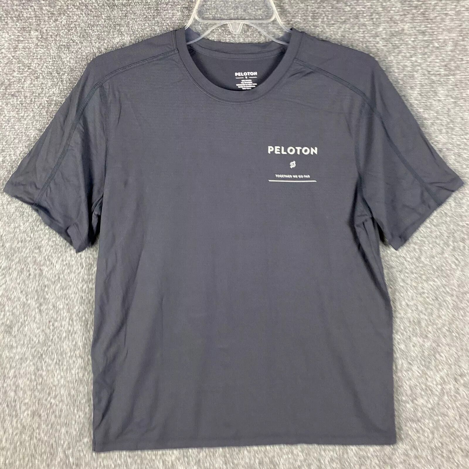 Peloton Peloton T-Shirt Men's Small Short Sleeve Gray Nylon S Size US S / EU 44-46 / 1 - 1 Thumbnail