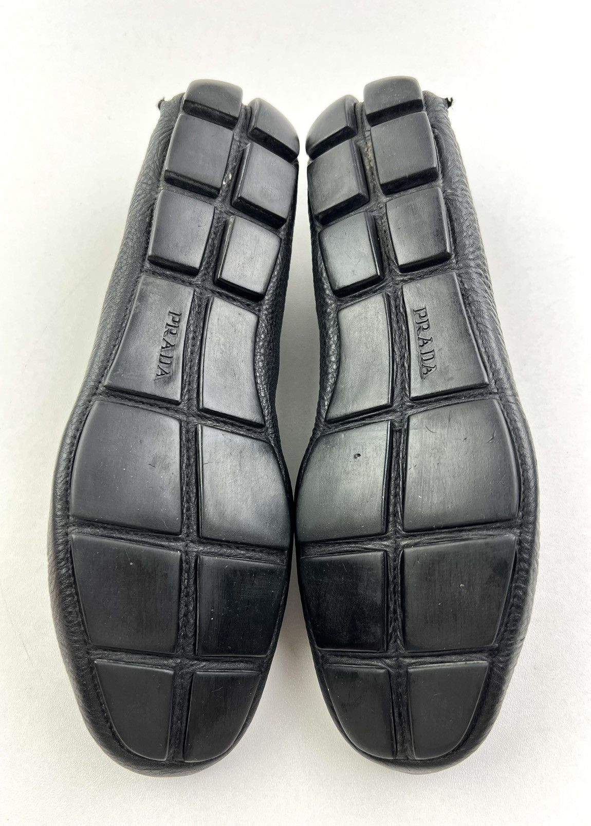 Prada PRADA Loafers Penny Leather Shoes SAFFIANO Black Men's Size US 8 / EU 41 - 14 Thumbnail