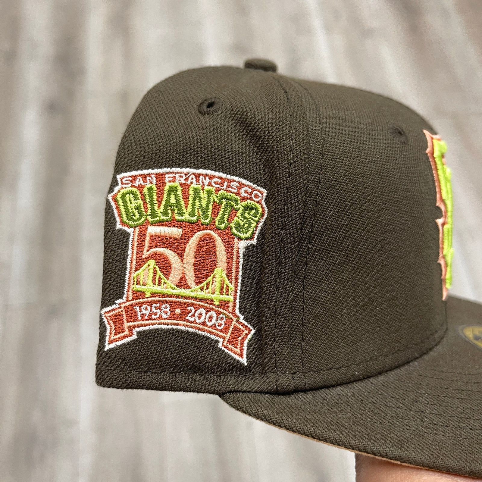 New Era New Era 59FIFTY San Francisco Giants fitted hat Cap 7 1/4 Size ONE SIZE - 4 Thumbnail