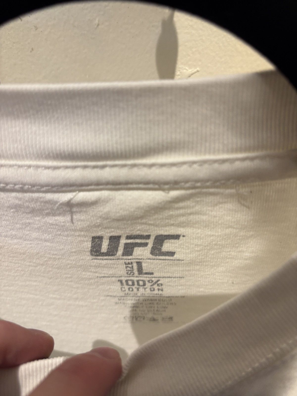 Affliction Vintage Y2K White UFC Connor McGregor AOP Graphic Tee Medium Size US L / EU 52-54 / 3 - 2 Thumbnail