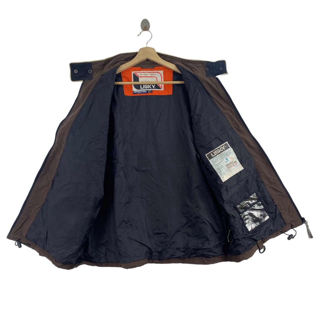 Other LISKY SNOWBOARD Multi Pockets Brown Windbreaker Coach Jacket Size US M / EU 48-50 / 2 - 4 Thumbnail