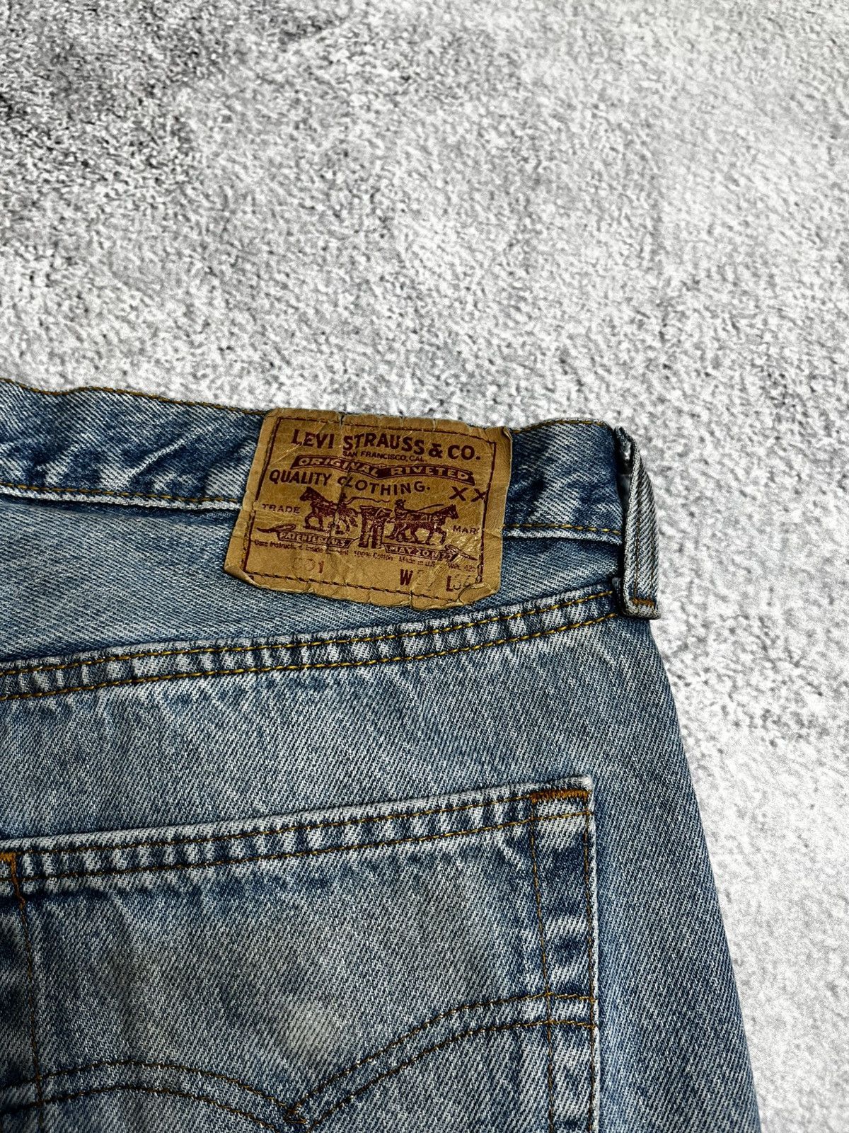Levi's Vintage Clothing Levis denim pants vintage made USA size 36/34 Size US 36 / EU 52 - 12 Thumbnail