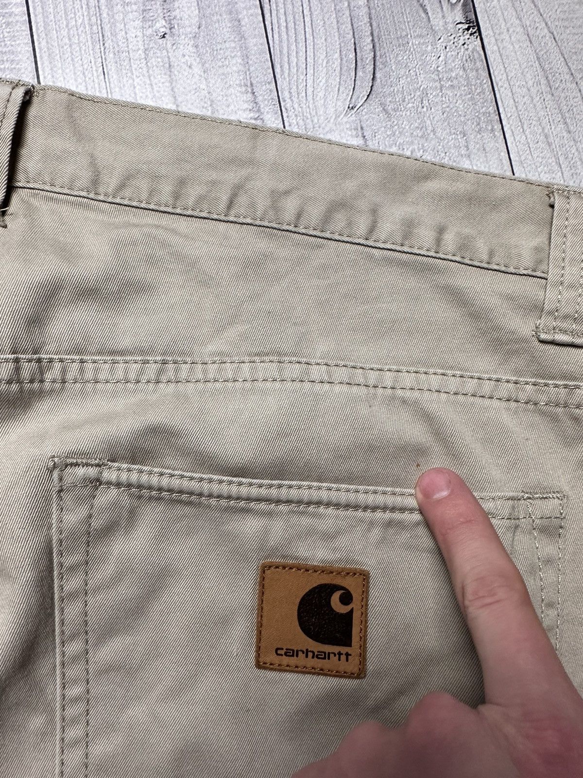 Carhartt × Carhartt Wip × Vintage Vintage Carhartt Wip denim pants size 38 logo Size US 38 / EU 54 - 5 Thumbnail
