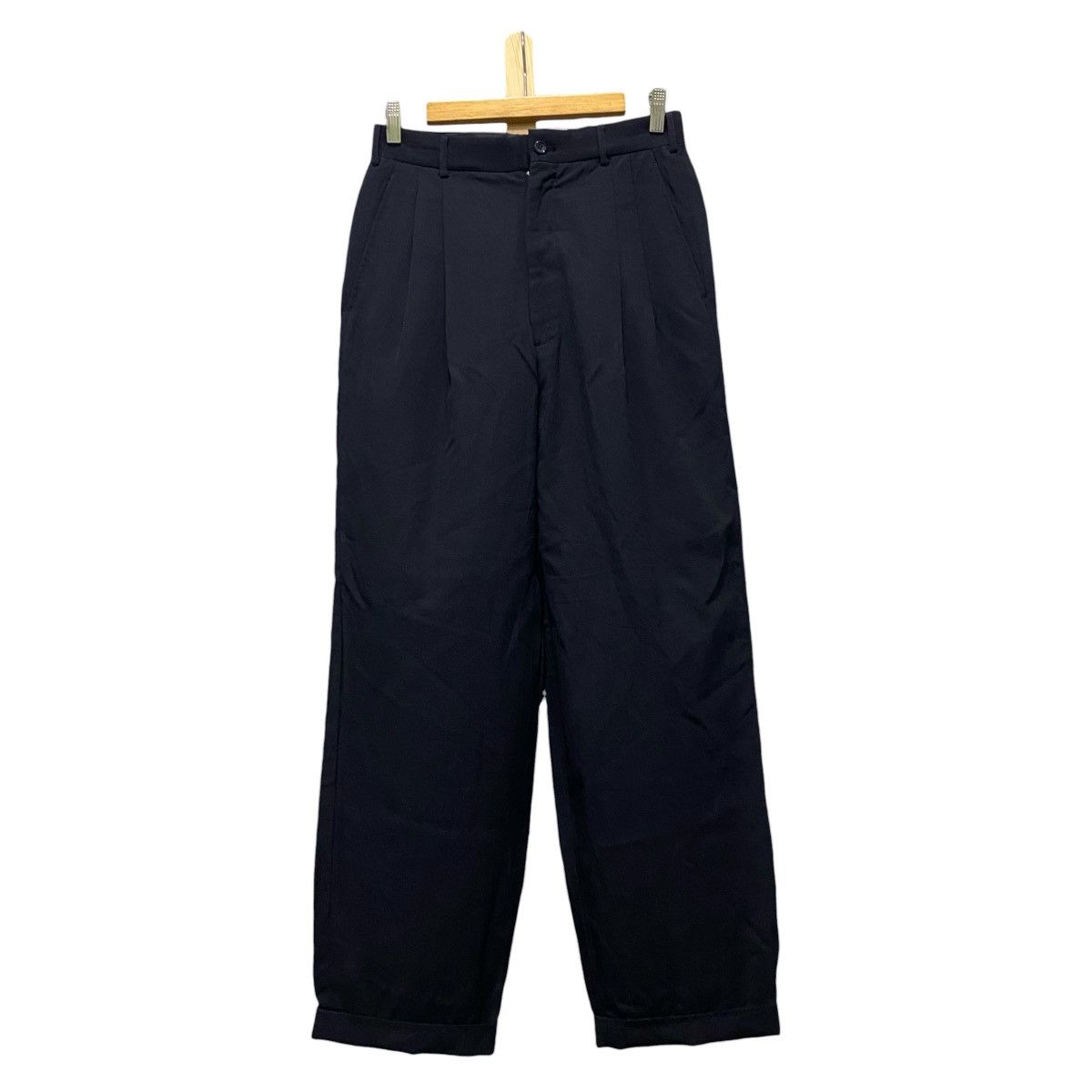 Comme des Garcons Homme VINTAGE 80s Commes Des Garcone Homme WideLeg Pleated Trouser Size US 28 / EU 44 - 1 Thumbnail
