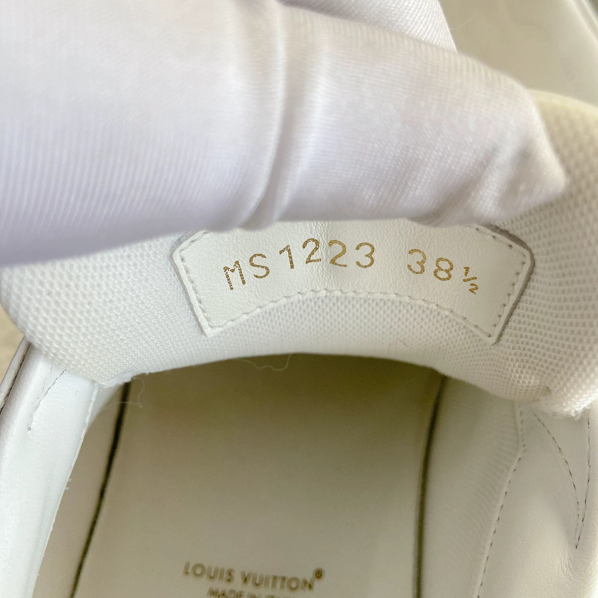 Louis Vuitton Louis Vuitton Platform White Monogram Sneaker 38.5 Size US 8 / IT 38 - 8 Thumbnail