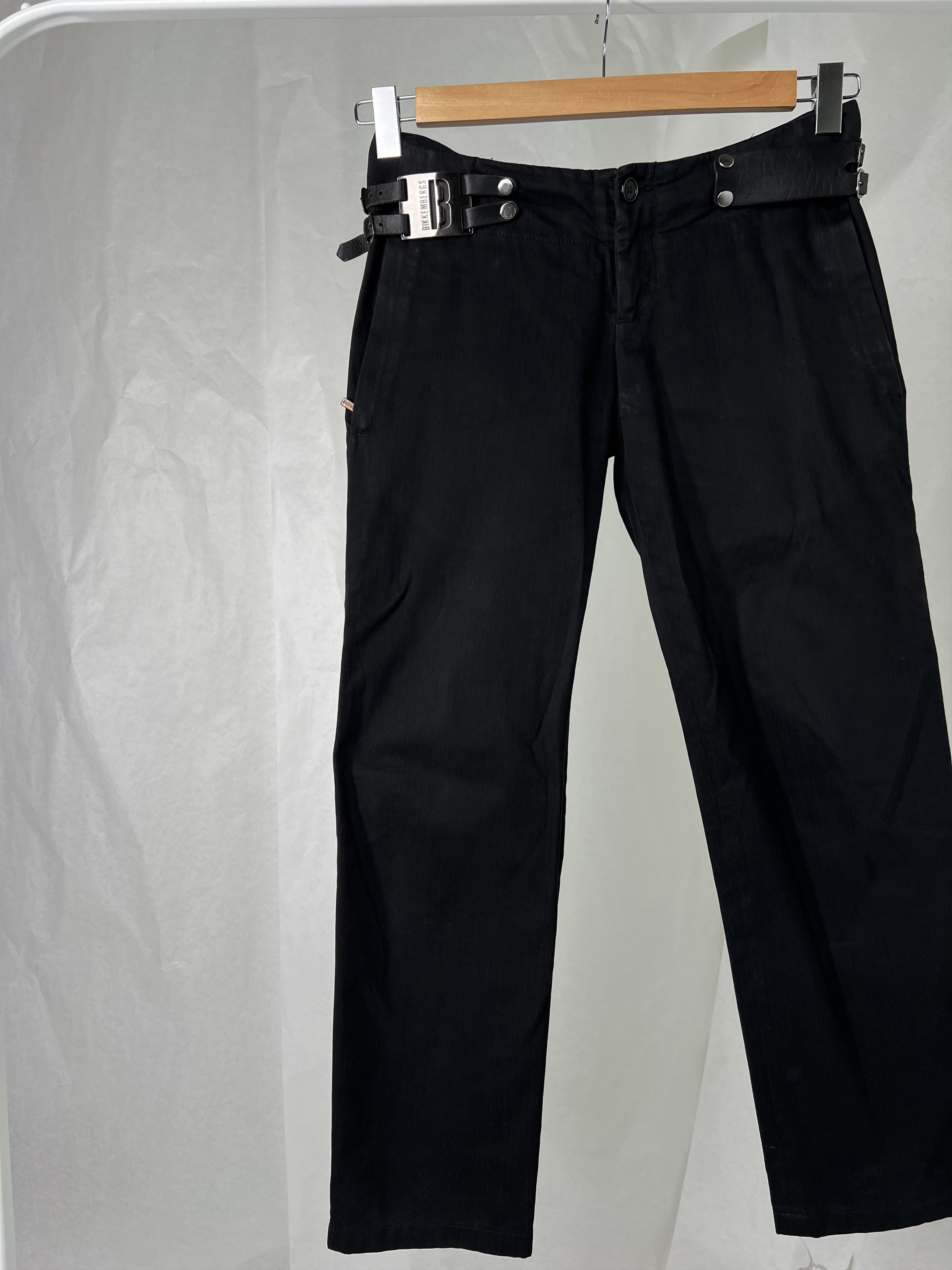 Dirk Bikkembergs Archive Dirk Bikkemberg Pants with leather belts Size US 30 / EU 46 - 12 Thumbnail