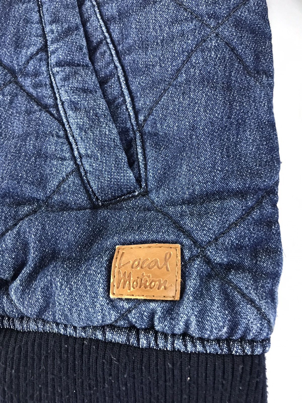 Japanese Brand × Vintage Vintage Local Motion Bomber Jacket Jeans Zipper Style Size US M / EU 48-50 / 2 - 4 Thumbnail