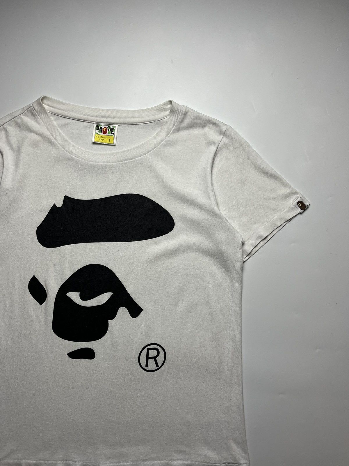 Bape BAPE Ape Face Logo T-Shirt Size S / US 4 / IT 40 - 3 Thumbnail