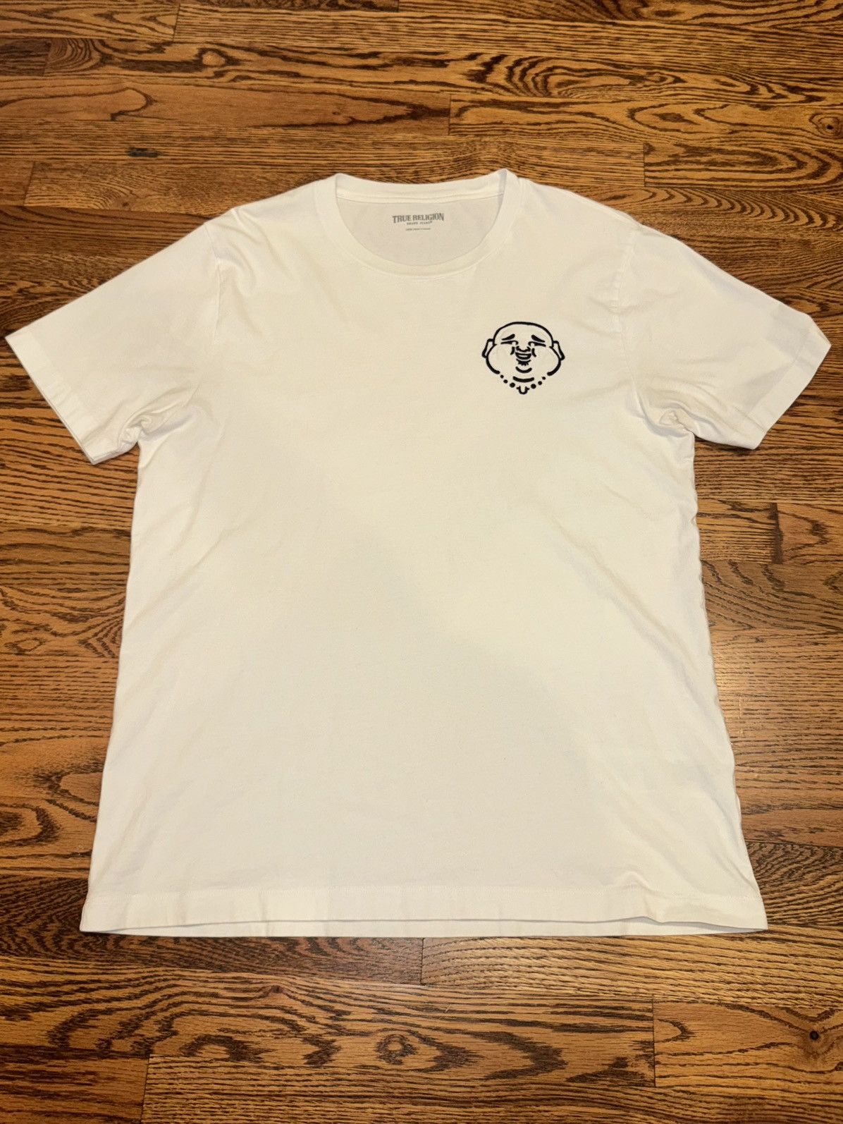 True Religion True Religion Embroidered Head Logo Tee Size US L / EU 52-54 / 3 - 1 Thumbnail