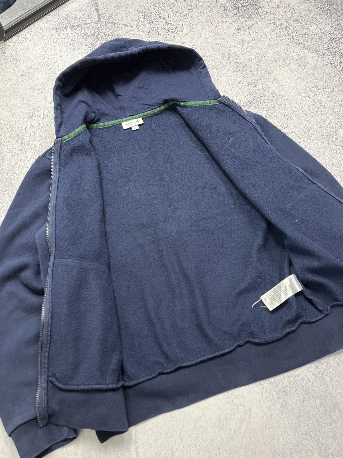Lacoste Lacoste Zip Hoodie Mini Logo Casual Basic Streetwear Hype Size US M / EU 48-50 / 2 - 9 Thumbnail
