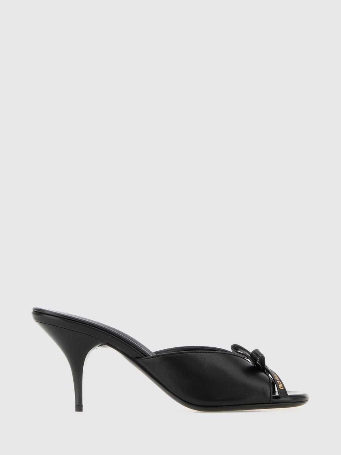 Miu Miu Miu Miu Heeled Sandal Woman Black Size US 10 / IT 40 - 1 Preview