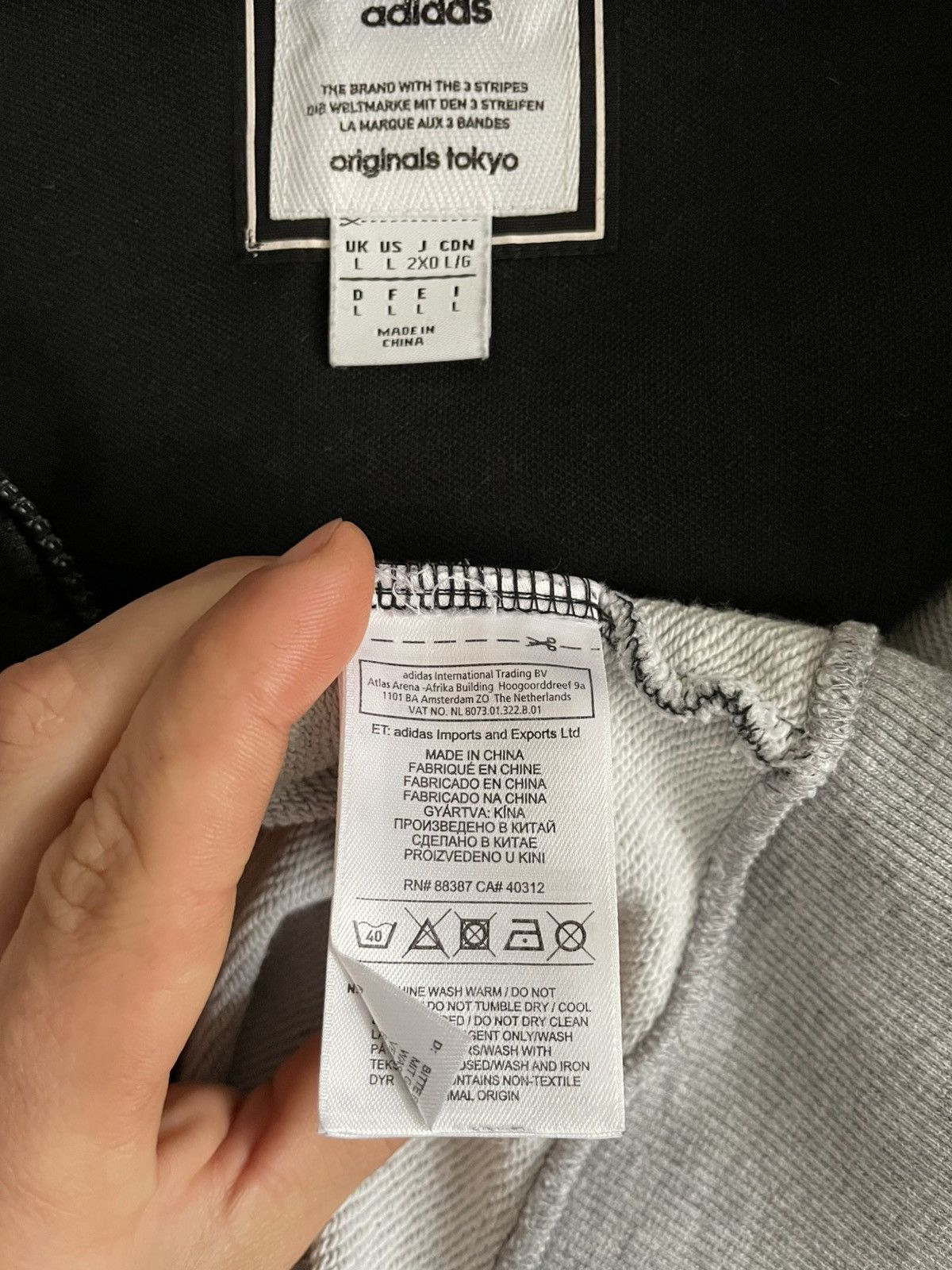 Adidas × Neighborhood Adodas X Neighborhood NBHD Skull Logo Zip Hoodie AONH Tokyo Size US L / EU 52-54 / 3 - 12 Thumbnail