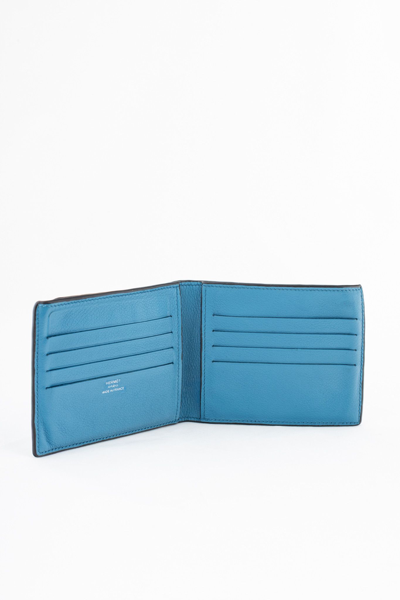Hermes Hermes Citizen Twill Evercolor Leather Bi Fold Wallet Size ONE SIZE - 6 Thumbnail
