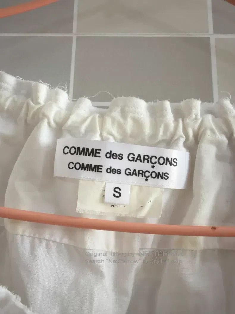Comme des Garcons Comme des Garcons White Long Sleeve Shirt Size S / US 4 / IT 40 - 3 Thumbnail