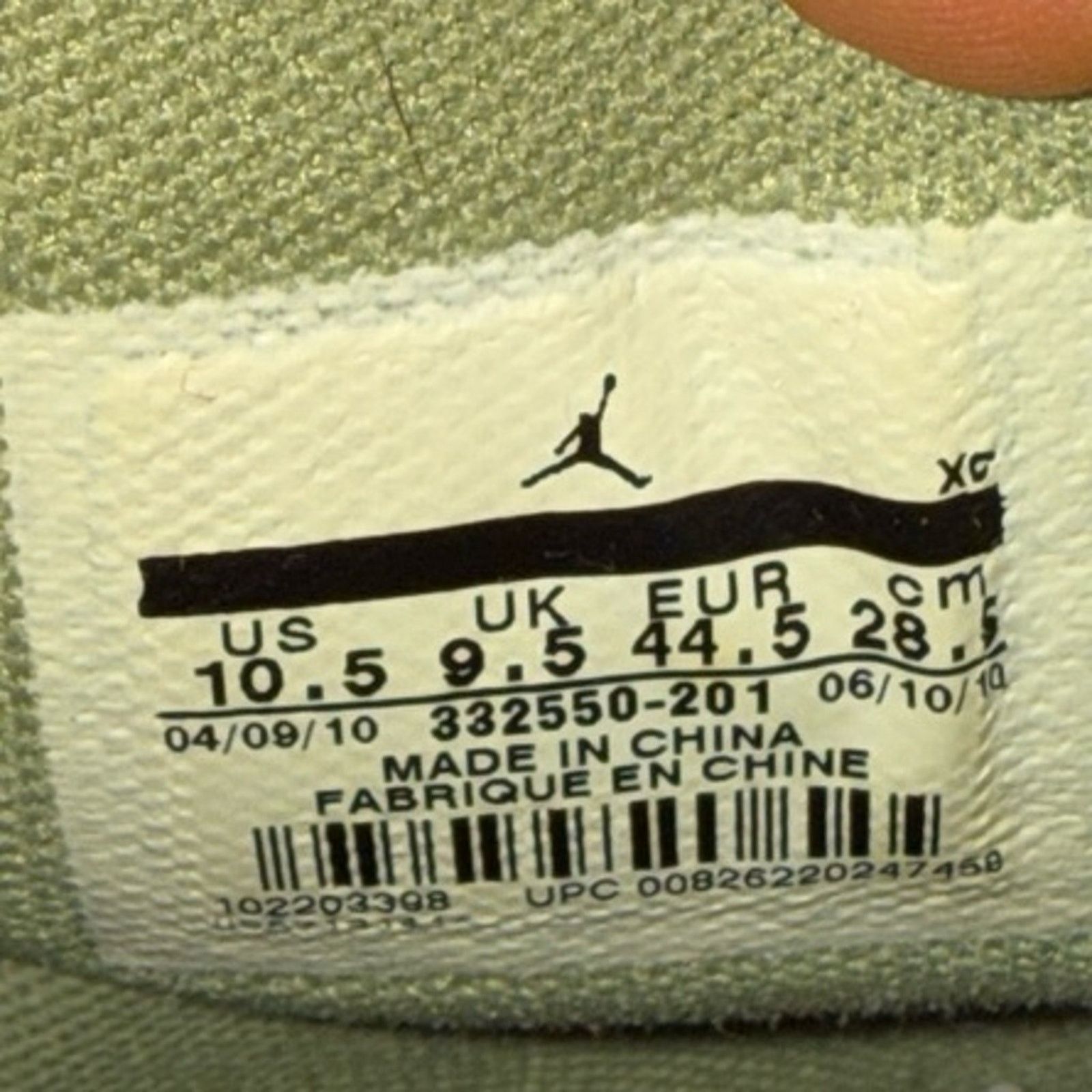 Jordan Brand 2010 Jordan 1 Retro High Velvet Brown Size US 10.5 / EU 43-44 - 9 Thumbnail