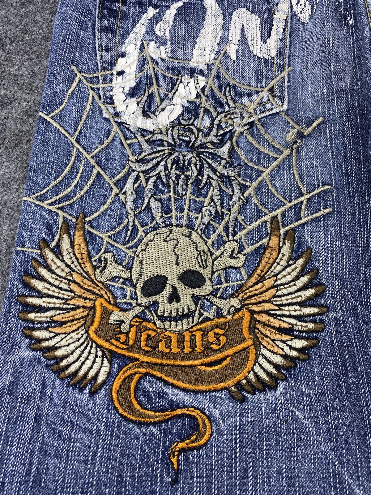 Japanese Brand Oririn Blue Wash Jeans - J1002 Size US 28 / EU 44 - 3 Thumbnail