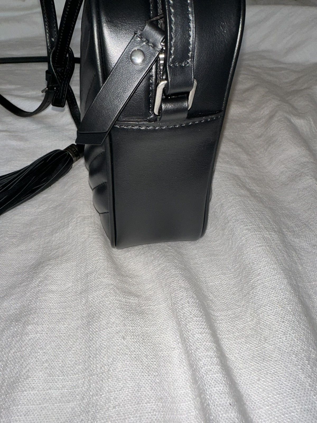 Yves Saint Laurent Lou Camera Bag Matelasse Chevron Leather Small Size ONE SIZE - 17 Thumbnail