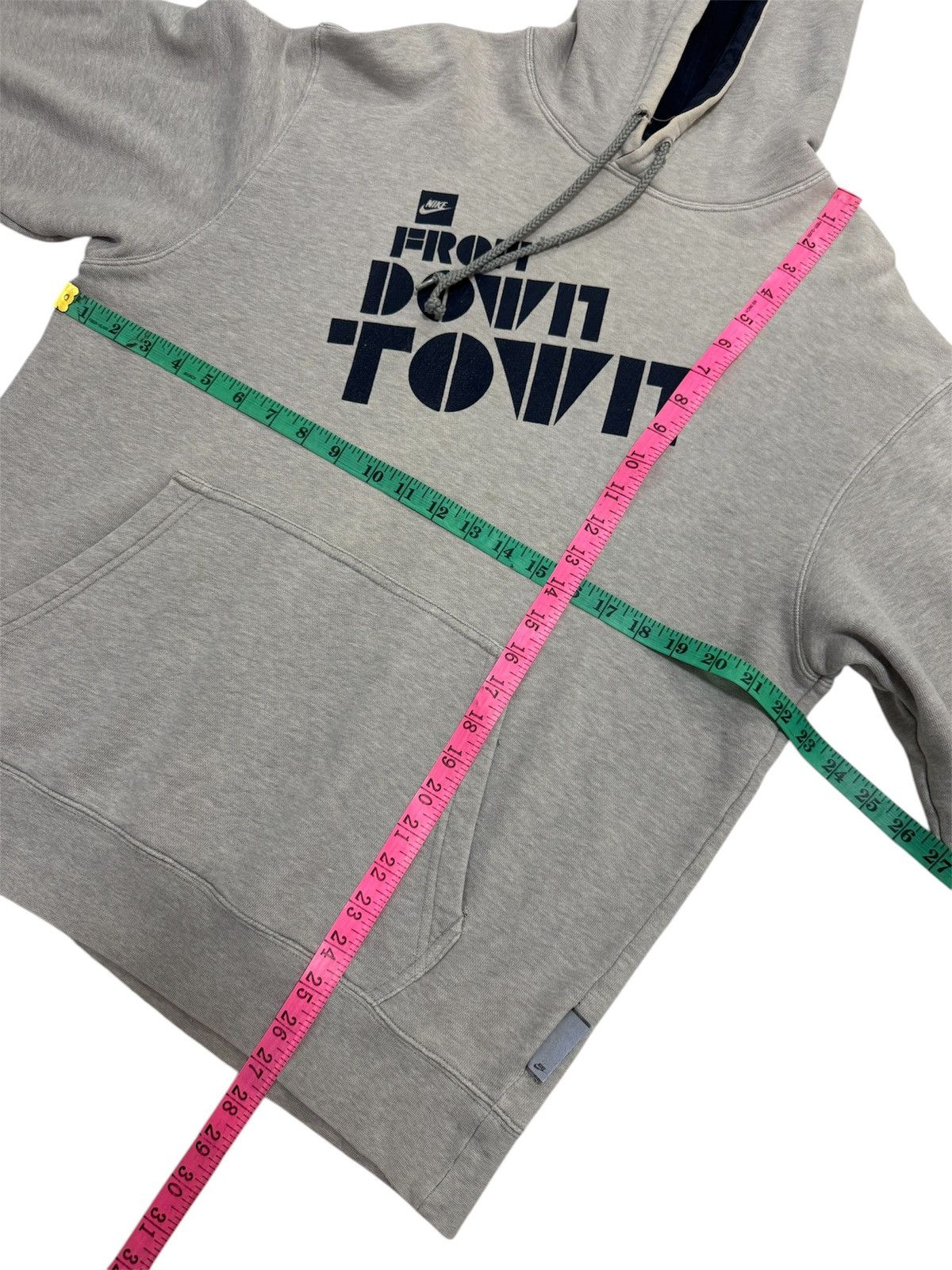 Nike × Vintage Y2k NIKE SPELLOUT HOODIE SWEATSHIRT Size US L / EU 52-54 / 3 - 15 Thumbnail