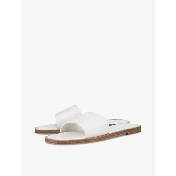 Christian Louboutin oc11z0525 C1 Mule Flat Nappa in White Size US 6.5 / IT 36.5 - 1 Thumbnail