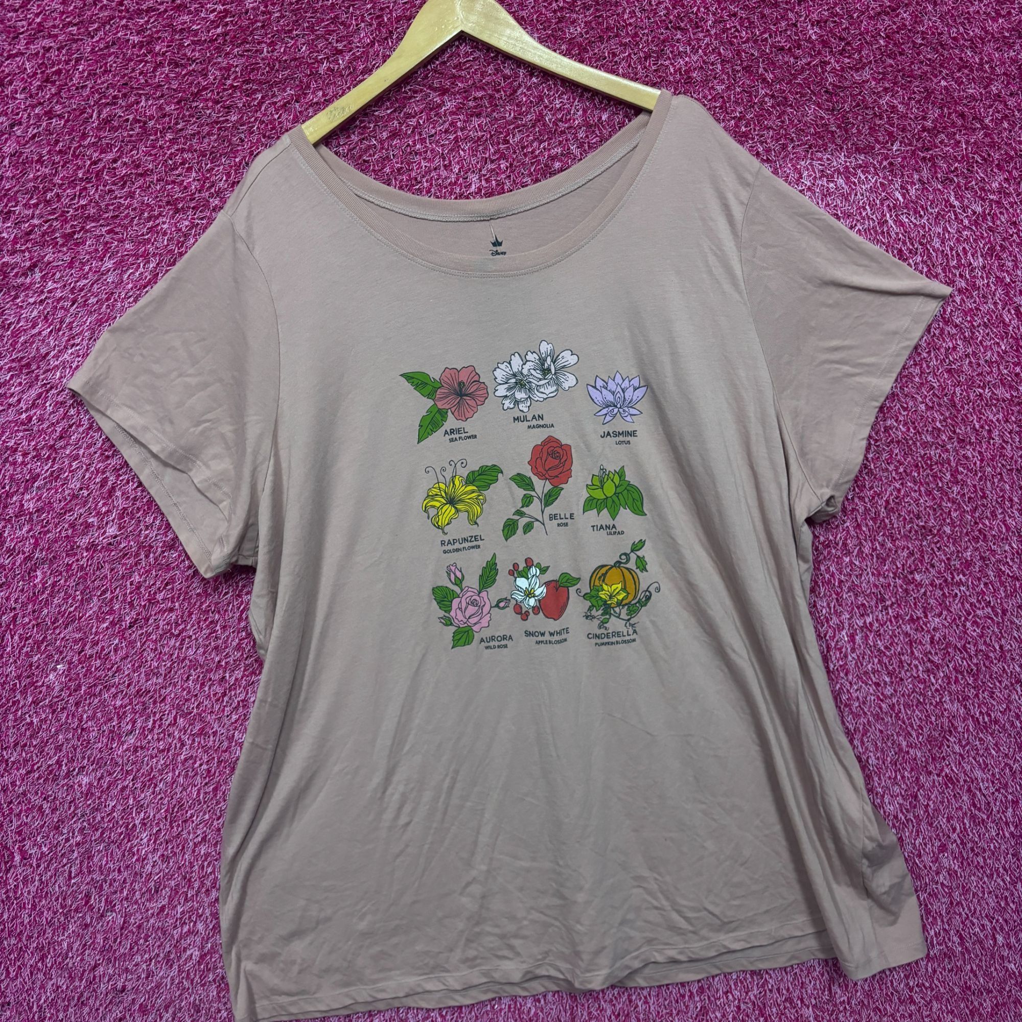 Disney Disney Princess Flower women’s plus size T-shirt 6 Size M / US 6-8 / IT 42-44 - 3 Thumbnail