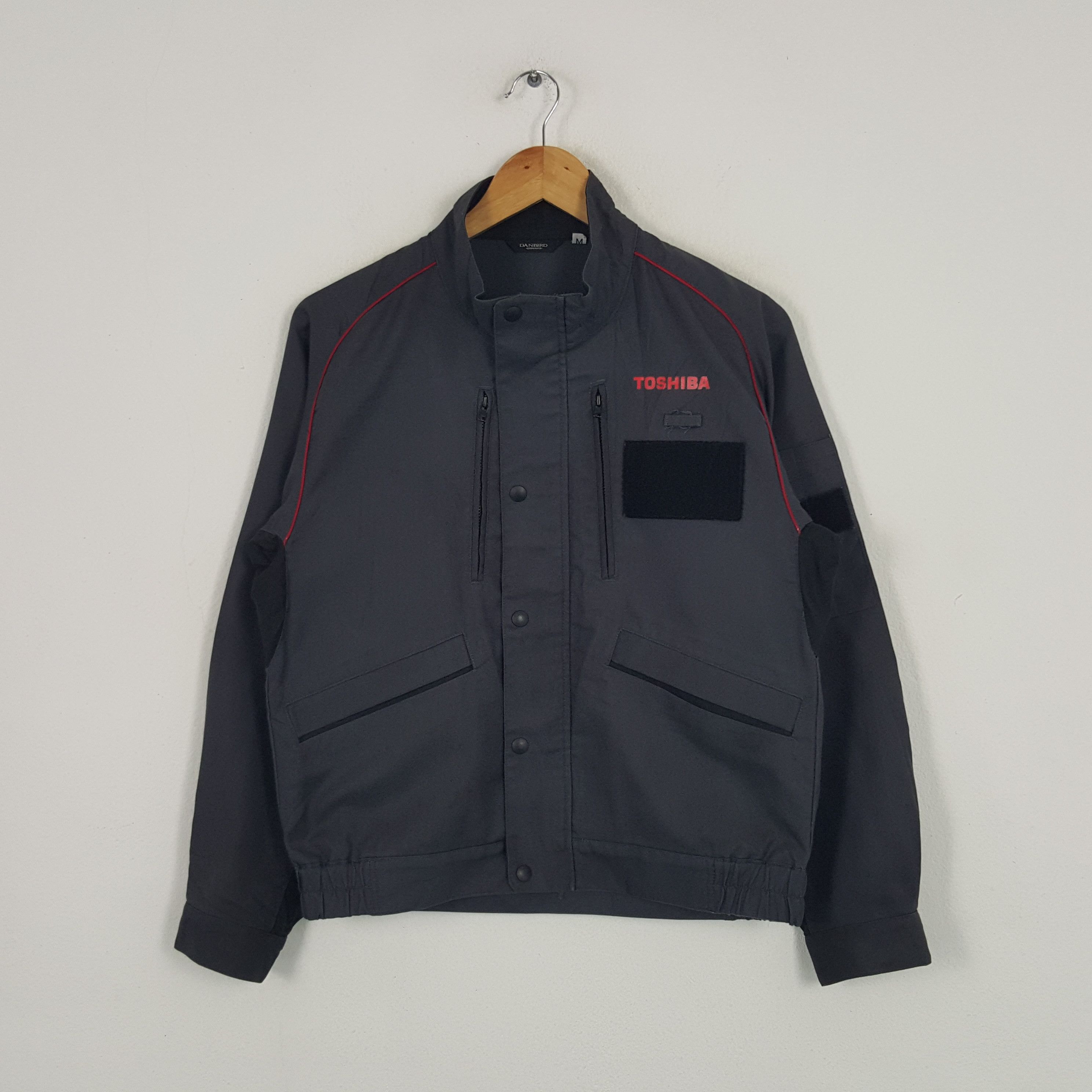 Vintage Vintage Toshiba Japanese Electronic Staff Jacket Size US M / EU 48-50 / 2 - 1 Thumbnail
