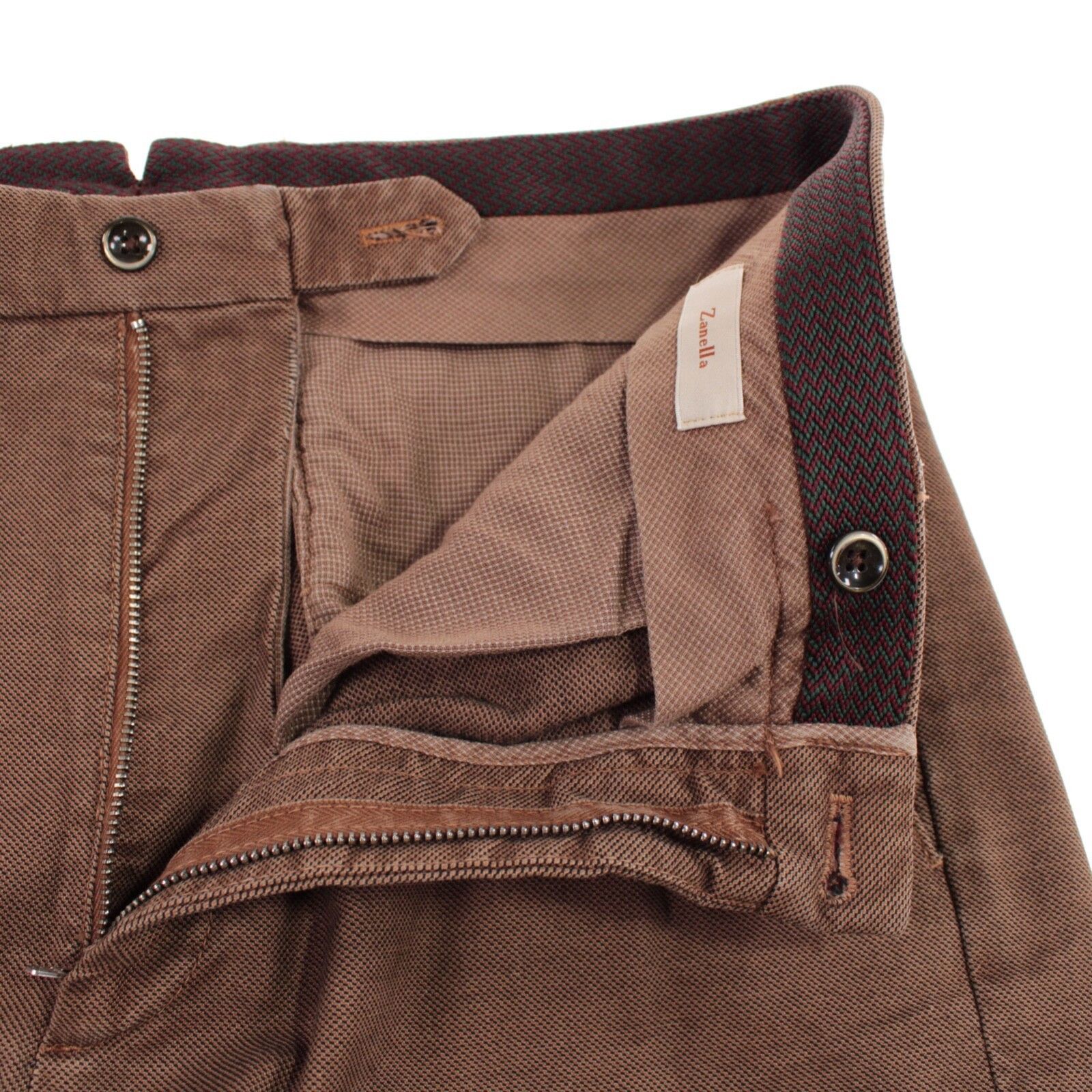 Zanella Zanella New with tags Chino Size 32 US In Brown Size US 32 / EU 48 - 3 Thumbnail