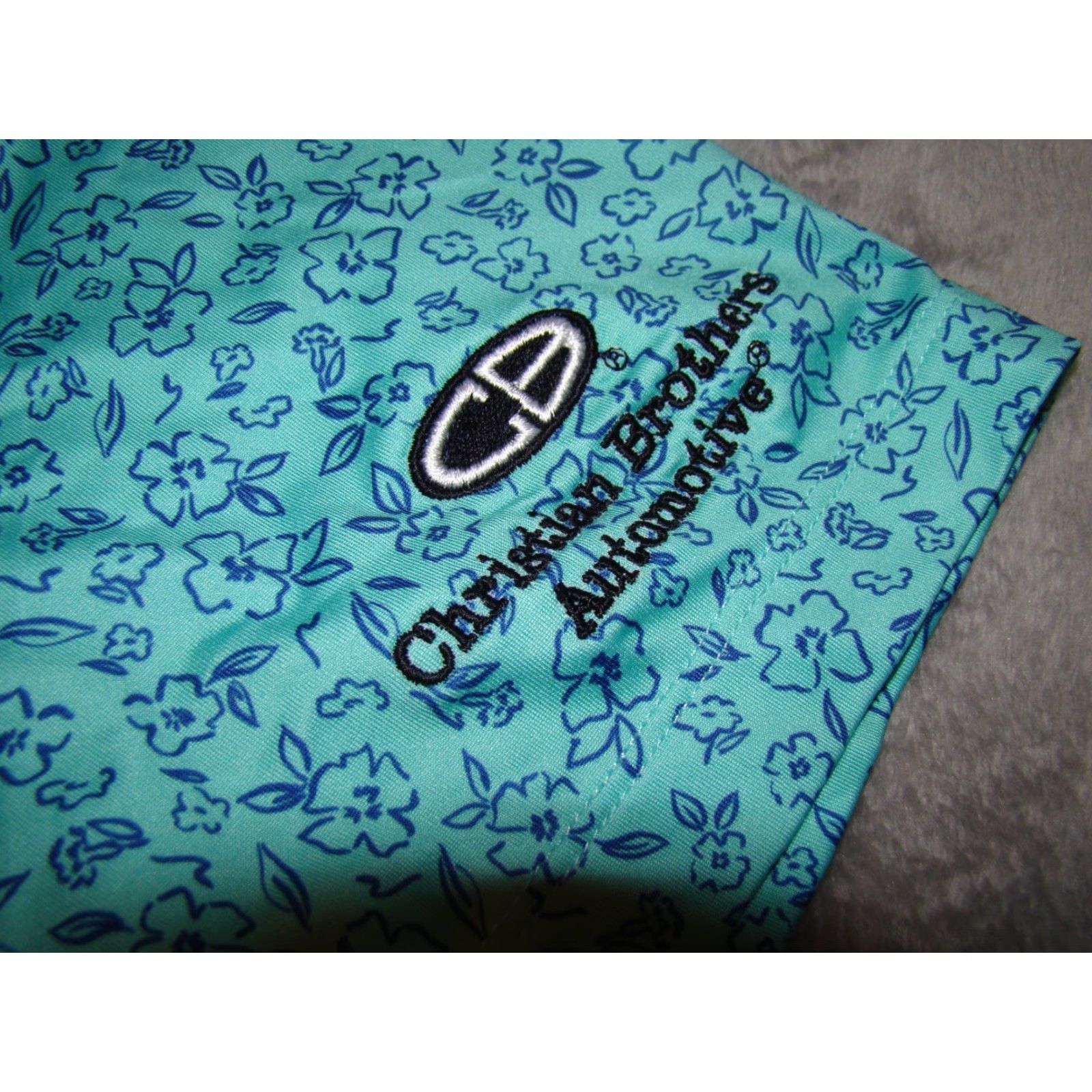 Vintage Redvanly Mens Polo Shirt Short Sleeve Golf Embroidered Blue Green L Casual, Activewear, Travel, Party/Cocktail Men Shirts Size US L / EU 52-54 / 3 - 3 Thumbnail