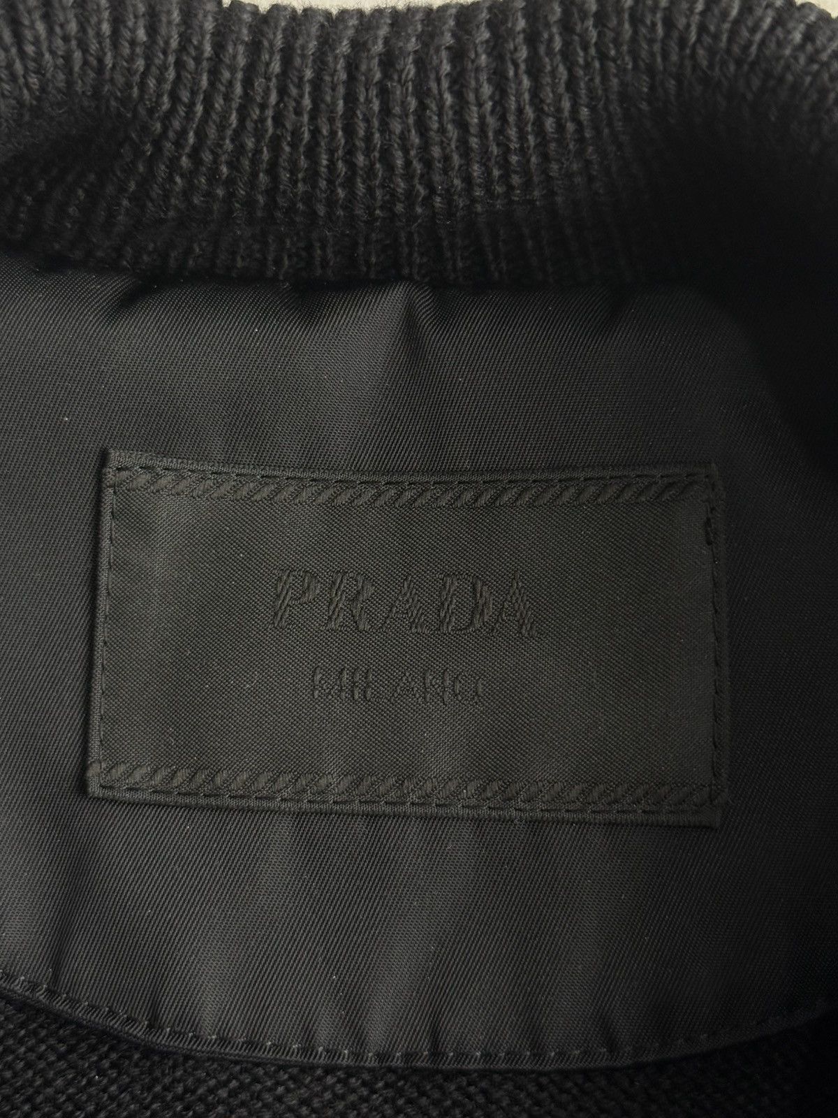 Prada Prada - Re-Nylon Plated Wool Zip Jacket Size US L / EU 52-54 / 3 - 7 Thumbnail