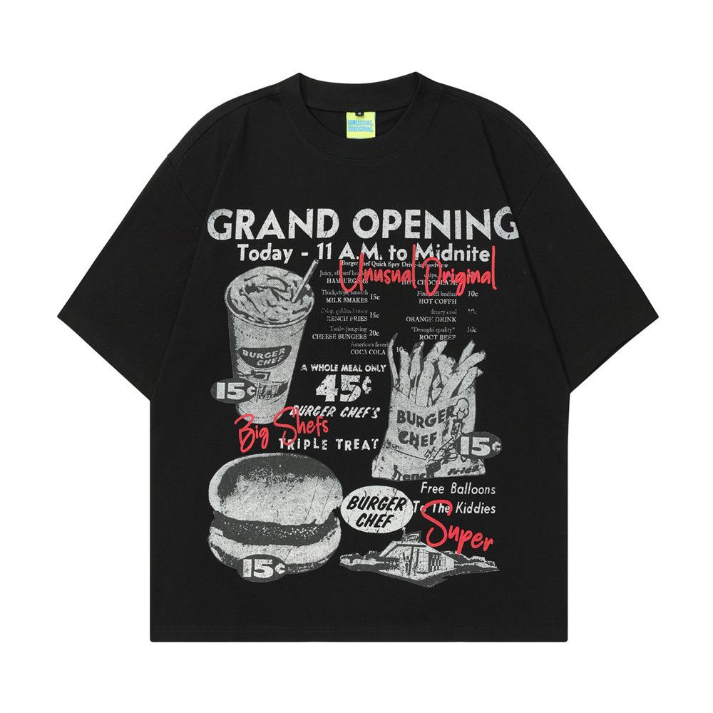 Japanese Brand × Vintage American hamburger fries print short-sleeved T-shirt Size US M / EU 48-50 / 2 - 1 Thumbnail