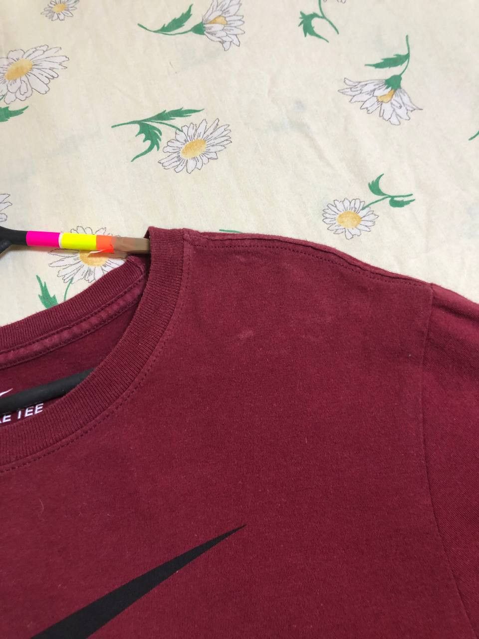 Nike Vintage T-Shirt big print red Nike crazy Y2K Size US S / EU 44-46 / 1 - 5 Thumbnail