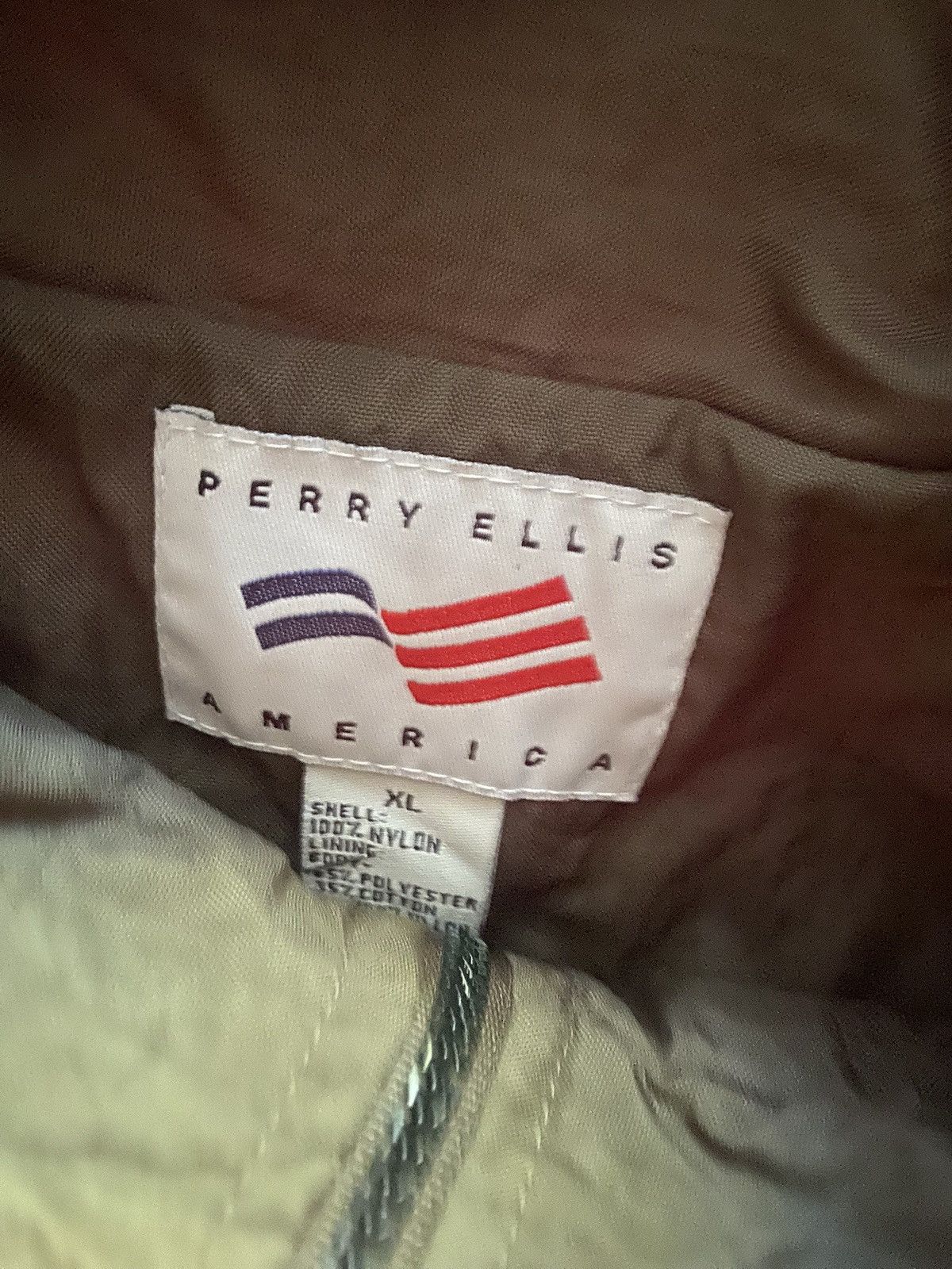 Perry Ellis Vintage Perry Ellis Windbreaker Size US XL / EU 56 / 4 - 3 Thumbnail