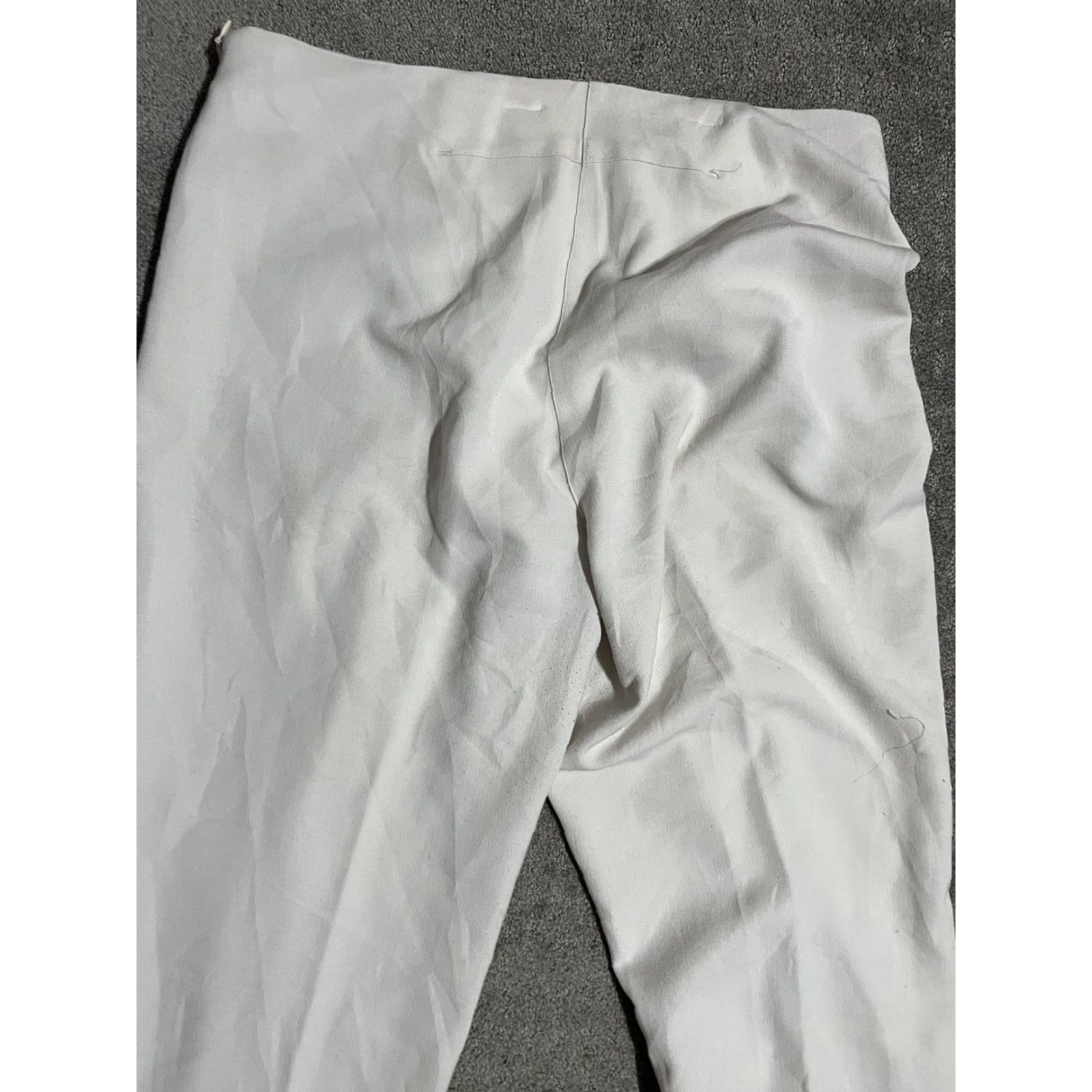 Orvis Orvis Womens Beige Straight Pants 12 Cropped 25 In Inseam Polyester Rayon Blend Cargo Size 34" / US 12 / IT 48 - 4 Thumbnail