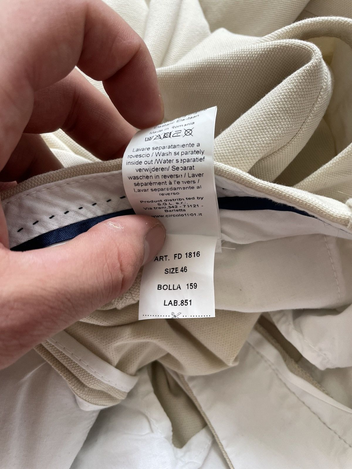 Circolo 1901 Circolo 1901 Women’s beige pants size 46 Size 32" / US 10 / IT 46 - 12 Thumbnail